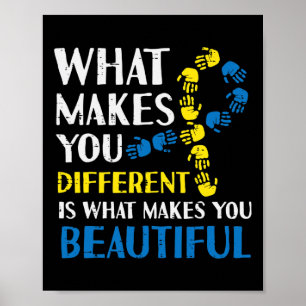 Verschiedenes macht dich schön nieder Syndrom Awar Poster
