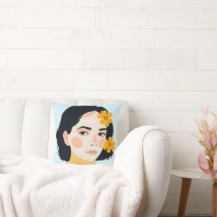 Verschiedenes Mensch Kissen