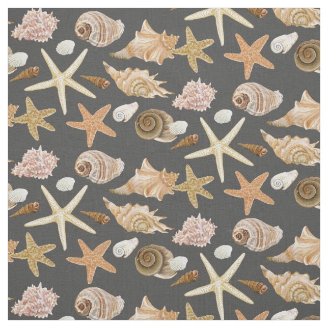 Verschiedenes Muschelmuster Stoff (Muster)