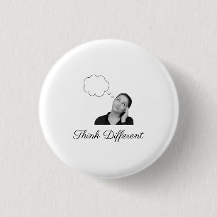 Verschiedenes Slogan denken Button