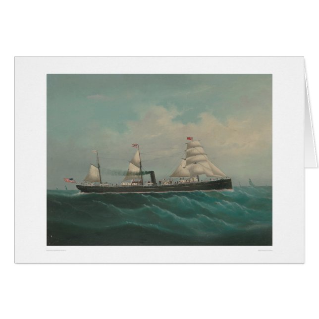 Verschiffen-Schiff die Stadt von Rio de Janeiro (Vorderseite (Horizontal))