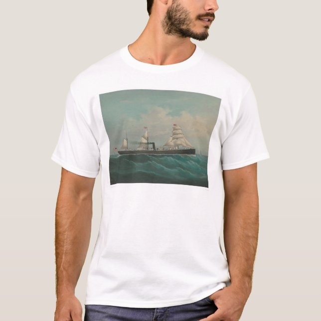 Verschiffen-Schiff die Stadt von Rio de Janeiro T-Shirt (Vorderseite)