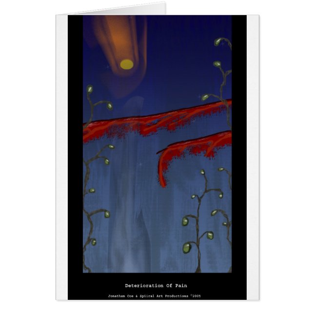 Verschlechterung der Schmerz-Karte (Vorne)