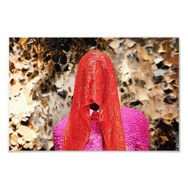 Verschleiertes Mysterium: Ein kühnes Spiel aus Far Fotodruck (Vorne)