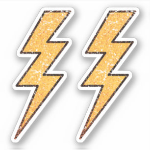 Verschleiß von Blitzbolzen Aufkleber