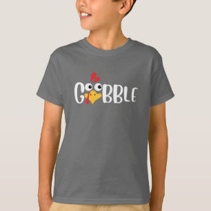 Verschling das Thanksgiving-Truthahn T-Shirt
