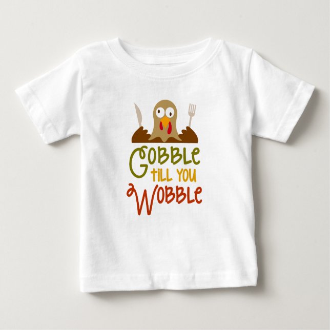 Verschlingen Sie bis Sie Wobble-Säuglings-T - Baby T-shirt (Vorderseite)