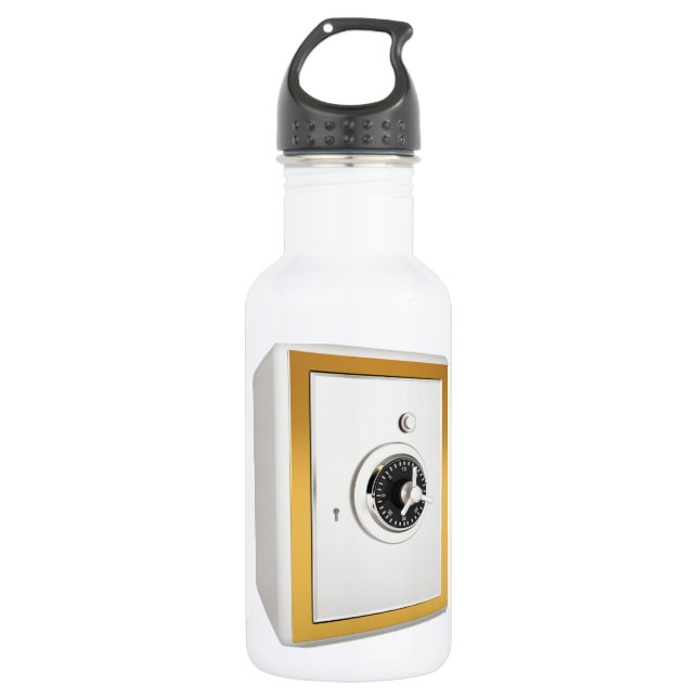 Verschlossene sichere Wasser-Flasche Trinkflasche (Vorderseite)