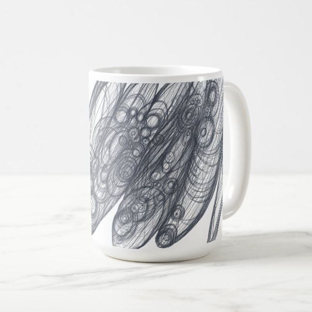 Verschlungenes Universum Kaffeetasse (VorderseiteRechts)