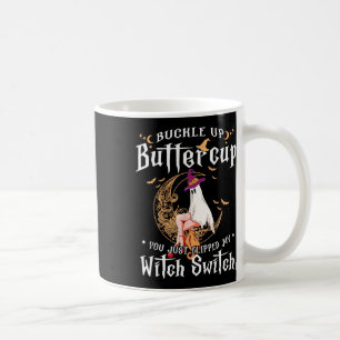 Verschluss-Halloween-Buttertasse, mit der du gerad Kaffeetasse