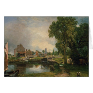 Verschluss John Constables Dedham und Mühle,