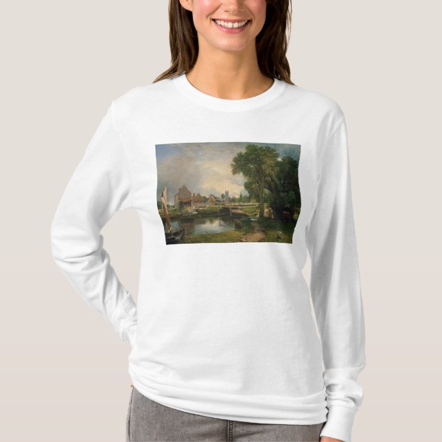Verschluss John Constables | Dedham und Mühle, T-Shirt (Vorderseite)