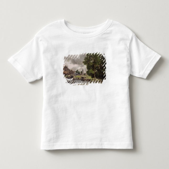 Verschluss und Mühle John Constables | Dedham Kleinkind T-shirt (Vorderseite)