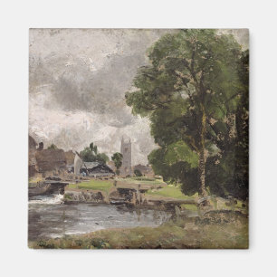 Verschluss und Mühle John Constables Dedham Magnet