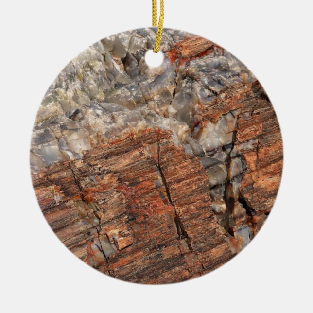 Verschlüsseltes Protokoll geschlossen I Keramik Ornament (Vorne)