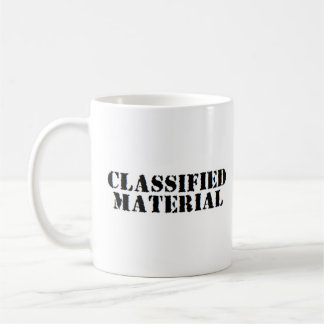 Verschlusssache Kaffeetasse