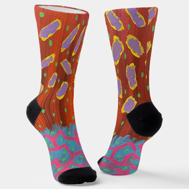 Verschmelzung Socken (Gewinkelt)