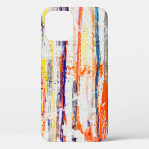 Verschnittliche Farbe auf weißer Grundfarbe, Kunst Case-Mate iPhone Hülle