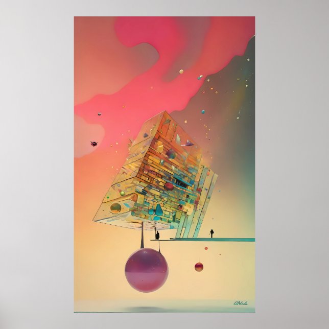 Verschobene Menschen Orte Könige Poster (Vorne)