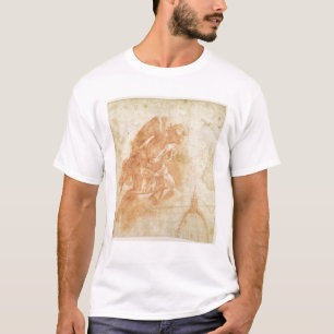 Verschobener Engel und Architekturskizze, c.1600 T-Shirt