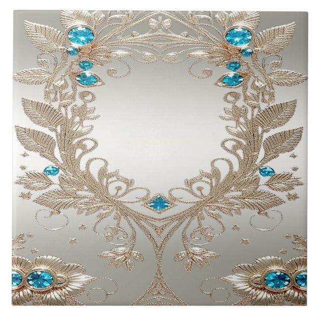 Verschönerung der Keramik Goldsteine Tile Fliese (Vorderseite)