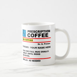 Verschreibungspflichtiger Kaffee Koffein Rezept Lu Tasse