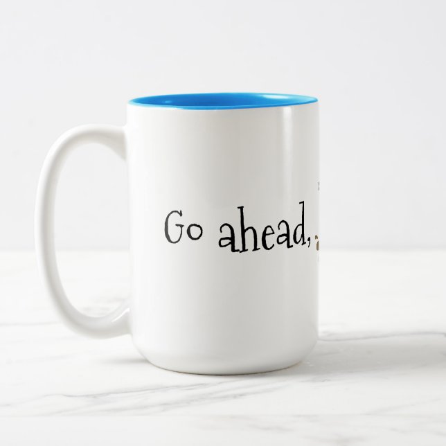 Verschütten Sie die Tee Tasse - perfektes (Links)