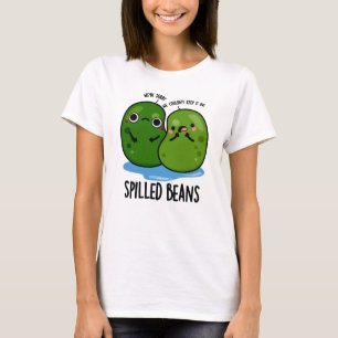 Verschüttete Bohnen Funny Veggie Bean Puff T-Shirt