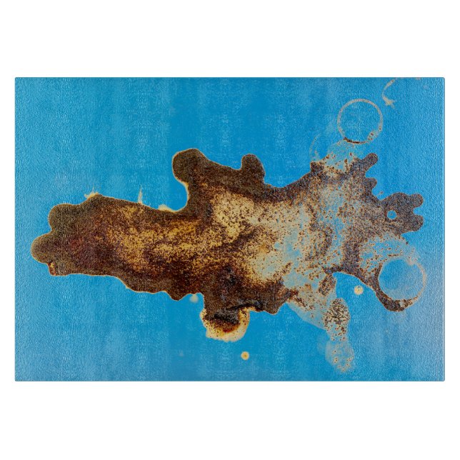 verschütteter Kaffee Schneidebrett (Vorderseite)