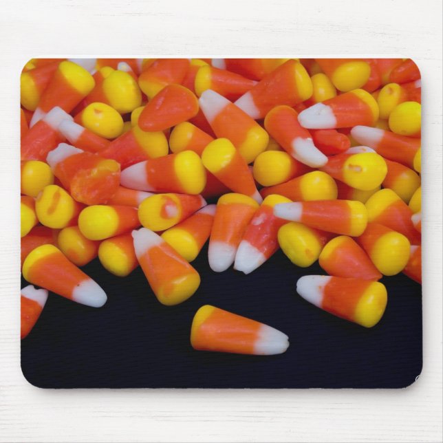 Verschütteter Süßigkeits-Mais Mousepad (Vorne)