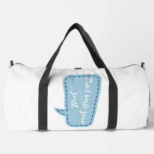 Verschwende deine Jugend nicht Duffle Bag