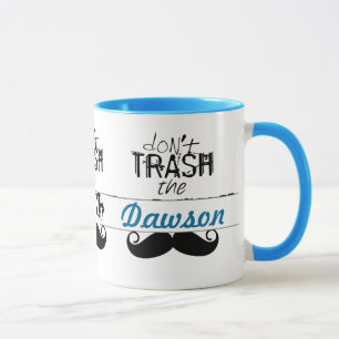 Verschwende nicht den Hipster Stache Mustache Retr Tasse