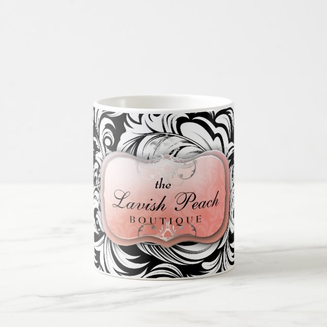 Verschwenderische Tasse des Pfirsich-311 (Mittel)