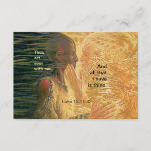 Verschwenderischer Sohn - Gebets-Karte Einladung