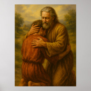 Verschwenderischer Sohn ™ LDS-Wandkunstposter Poster