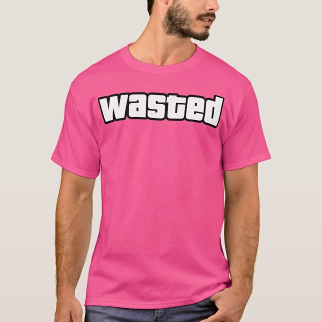 verschwendet T-Shirt (Vorderseite)