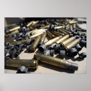 Verschwendete Messing und zerfallene Links Poster