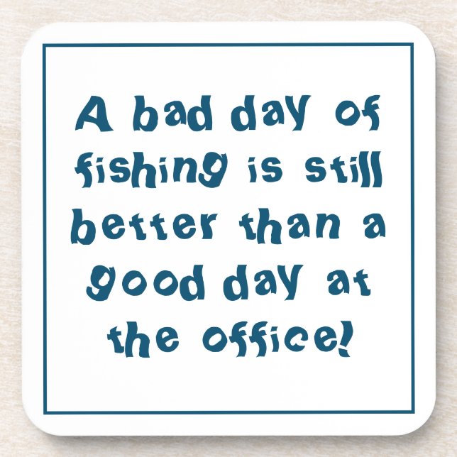 Verschwendung von Fischern mit Fangquoten Getränkeuntersetzer (Vorderseite)