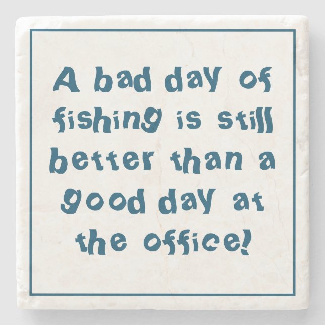 Verschwendung von Fischern mit Fangquoten Steinuntersetzer (Vorderseite)