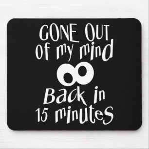 "Verschwinde aus meinem Kopf"-Mousepad Mousepad