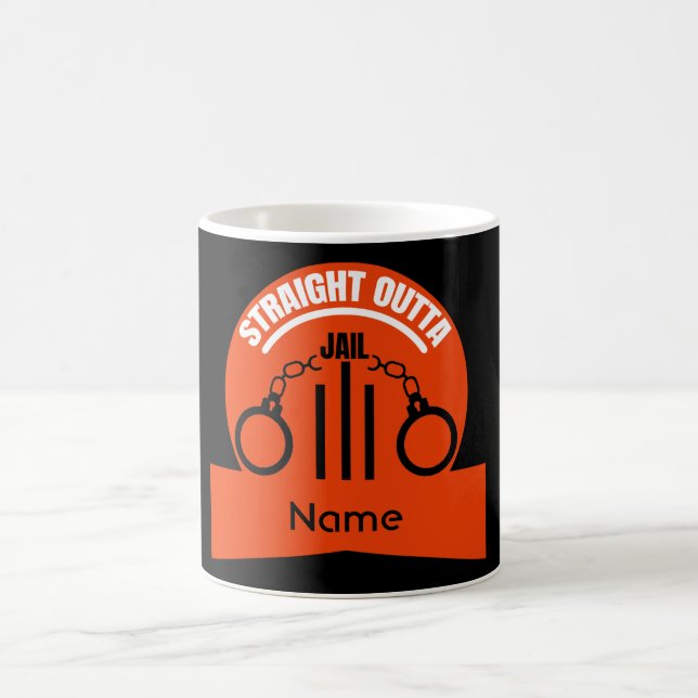 Verschwinden Sie aus dem Gefängnis Kaffeetasse (Mittel)