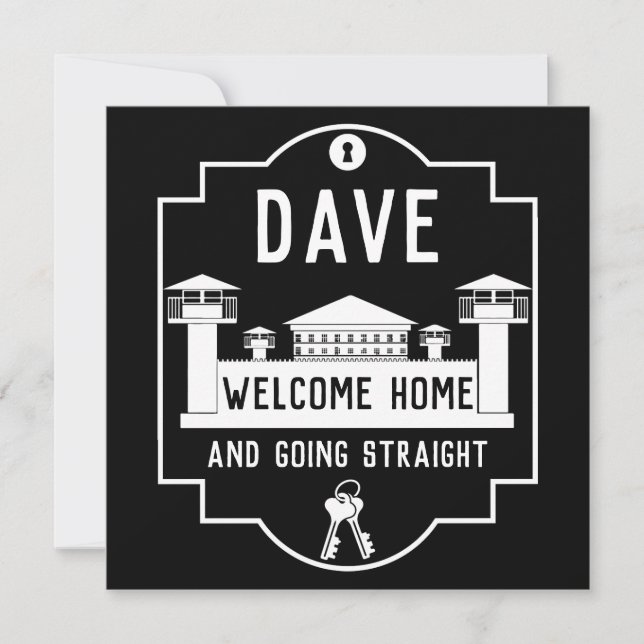 Verschwinden Sie aus dem Gefängnis Karte (Vorderseite)