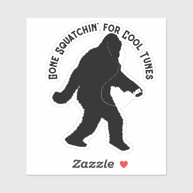 Verschwinden Sie mit Ohrknospen Aufkleber (Blatt)