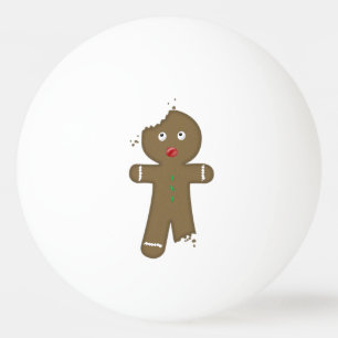 Verschwindender Lebkuchenmann Tischtennisball