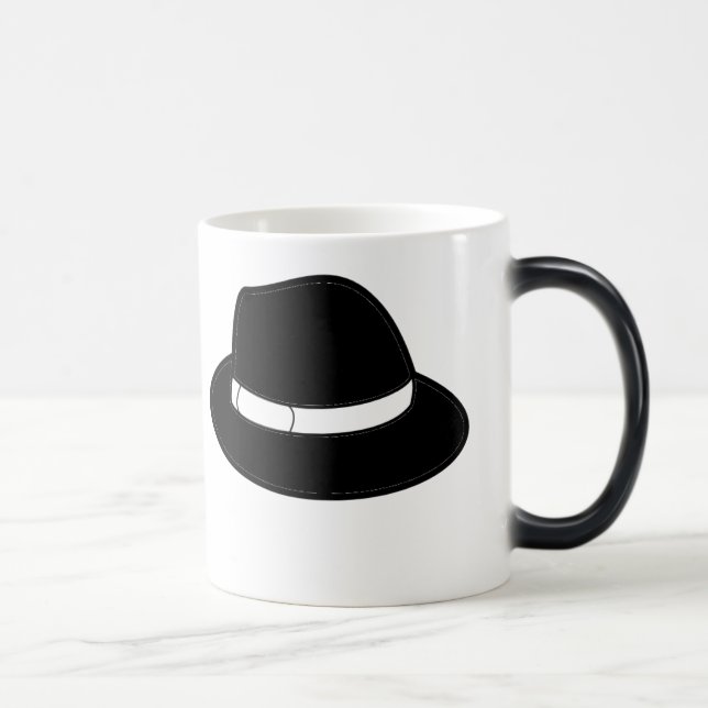 Verschwindene Blackhat Kaffee-Tasse Verwandlungstasse (Rechts)