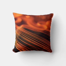 Verschwommene Linien in warmen Neutralen Kissen