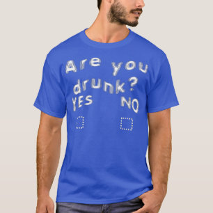 Verschwommenes Sehen sind Sie Betrunkener Sobriety T-Shirt
