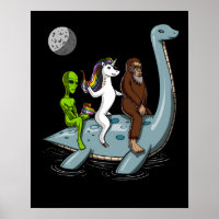Verschwörung Bigfoot Loch Ness Monster Wasserski