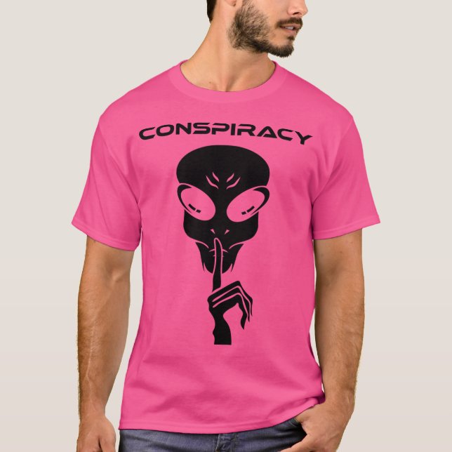 Verschwörung durch Alien Complex T-Shirt (Vorderseite)