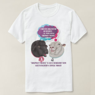 Verschwörung Theoretischer T - Shirt